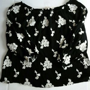 Anthropologie  off shoulder